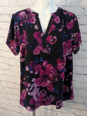 Torrid Floral Blouse